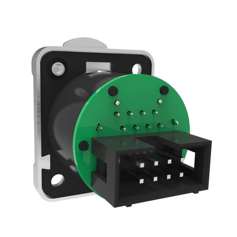 D Shape Panel SE8FDNV-30 D-Shape RJ45 Panel Connector | Seetronic