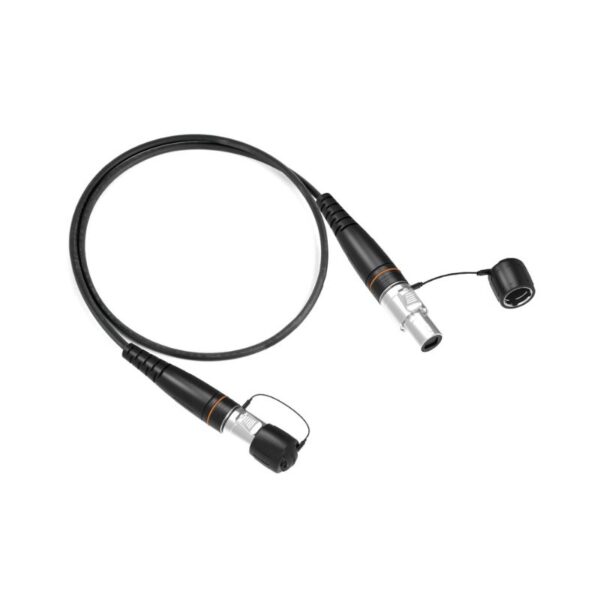 The SO12MH is a black XLR cable with end caps, coiled in a circle on a white background.